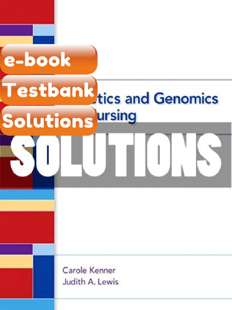Testbank Genetics and Genomics for Nursing 1 Ed Kenner Fast Download ...