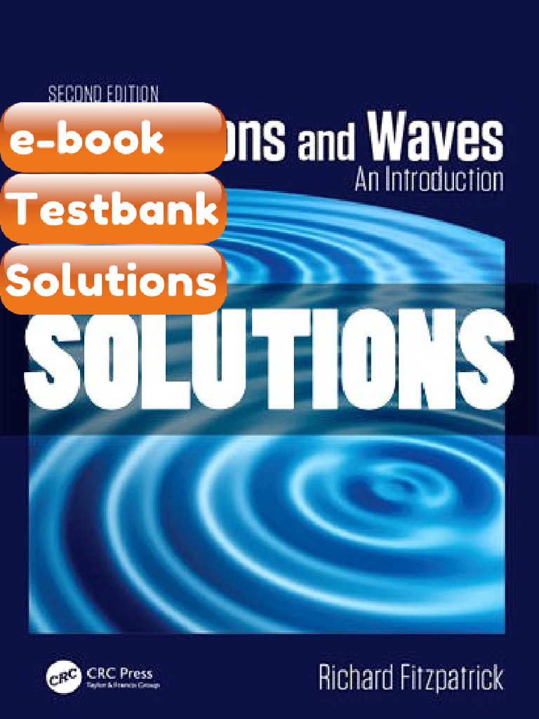 Testbank Oscillations and Waves 2 Ed Fitzpatrick Fast Download | PDF ...