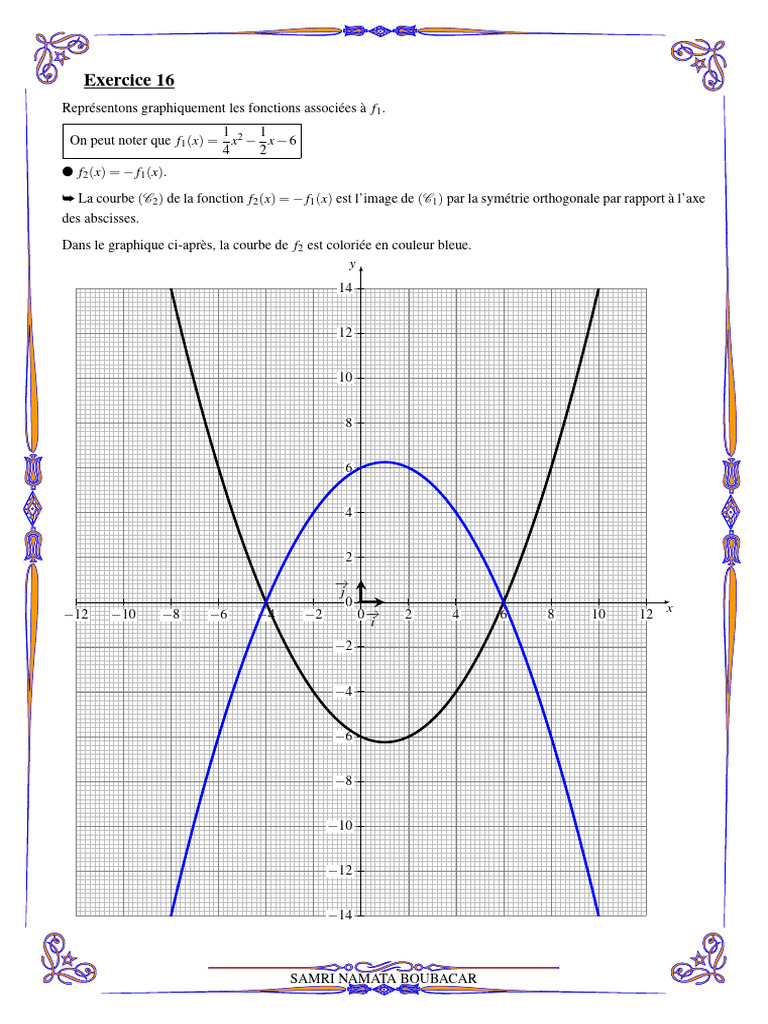 Corrige Exercice 16 17 | PDF | Géométrie | Physique mathématique
