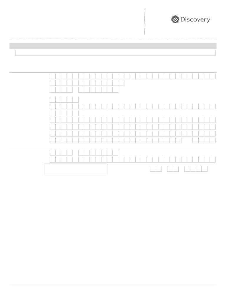 Discovery Invest Financial Adviser Residential Address Declaration | PDF