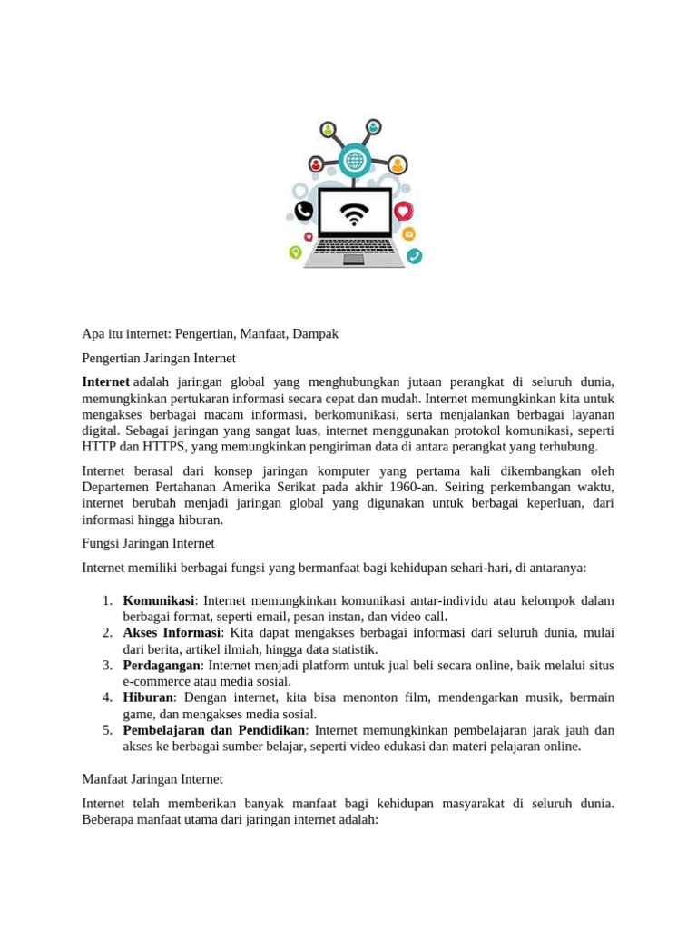 Modul Internet Januari 2026 | PDF