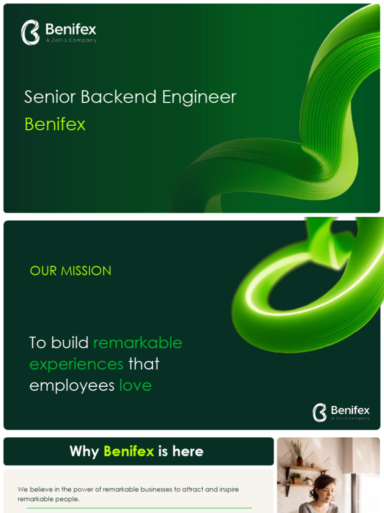 Benifex Senior Backend Engineer .Net Candidate Info Pack | PDF ...