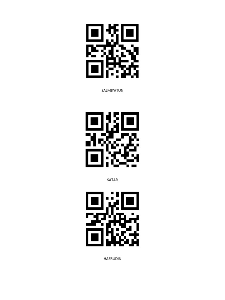 QR Code Absen | PDF