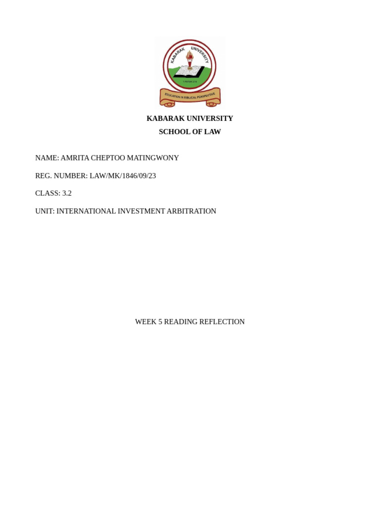 week 5 iia | PDF | Most Favoured Nation | Globalization