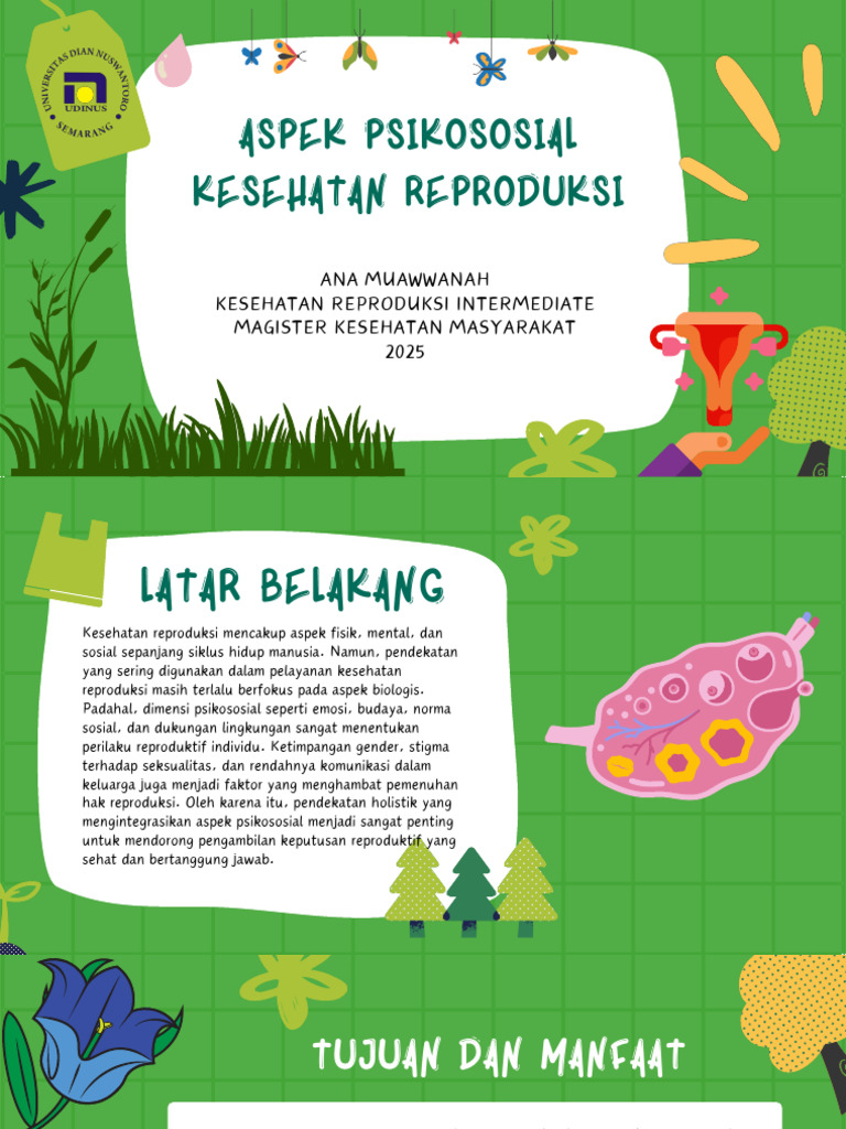 Aspek Psikososial Kesehatan Reproduksi | PDF