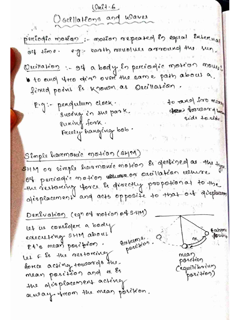 Wave Motion | PDF