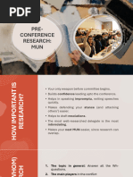 MUN Research: A Step-by-Step Guide | PDF