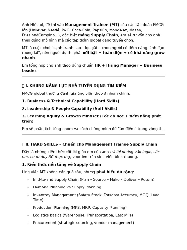 Management Trainee | PDF