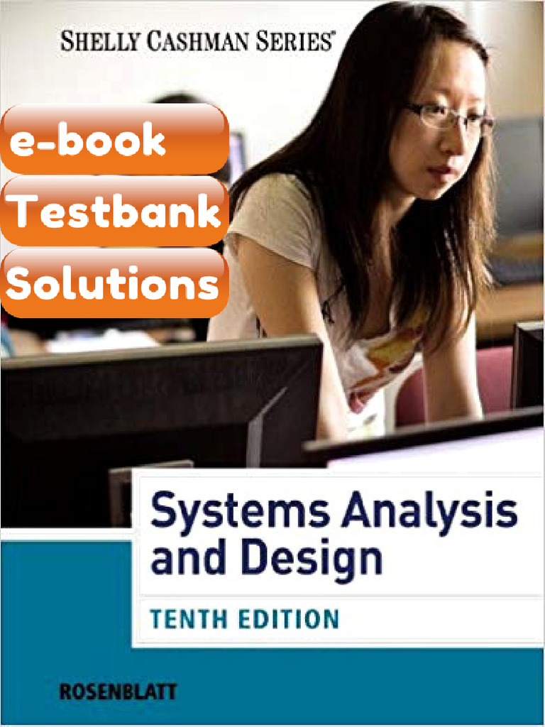 Testbank Systems Analysis and Design 10th Edition by Harry J Rosenblatt ...