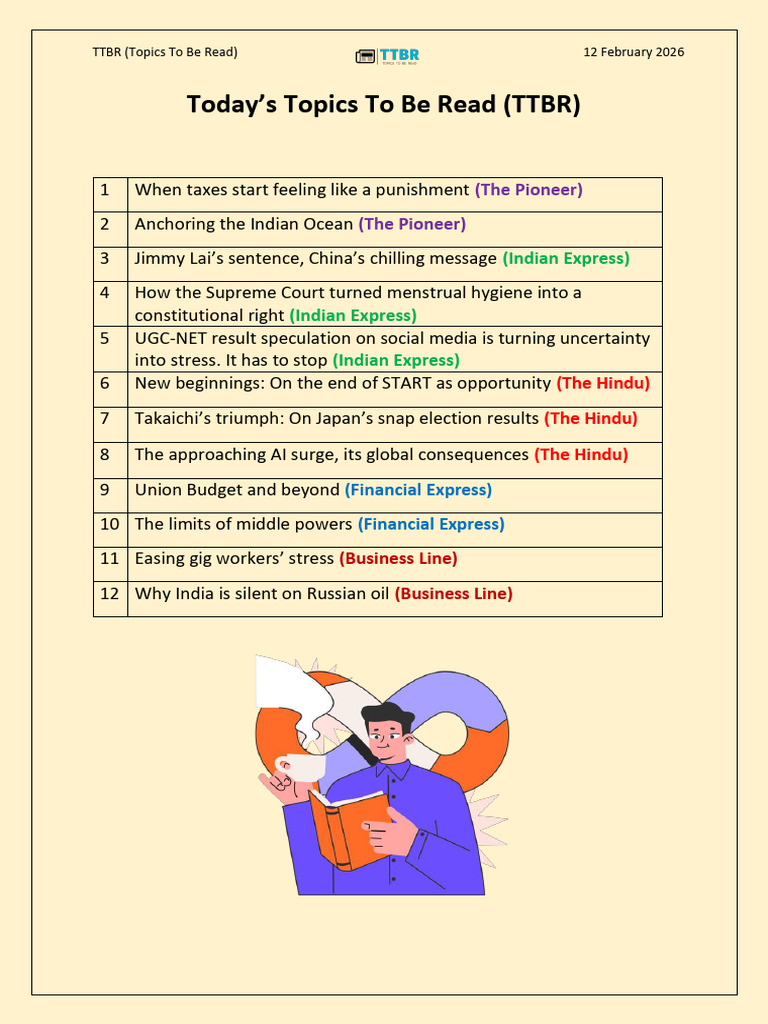 TTBR 12 February 2026 L | PDF | Artificial Intelligence | Intelligence ...