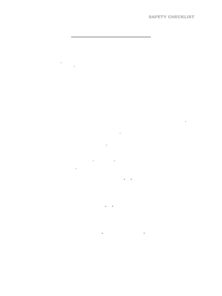 Pre-Berthing Safety Checklist - Compressed | PDF | Crane (Machine) | Chess