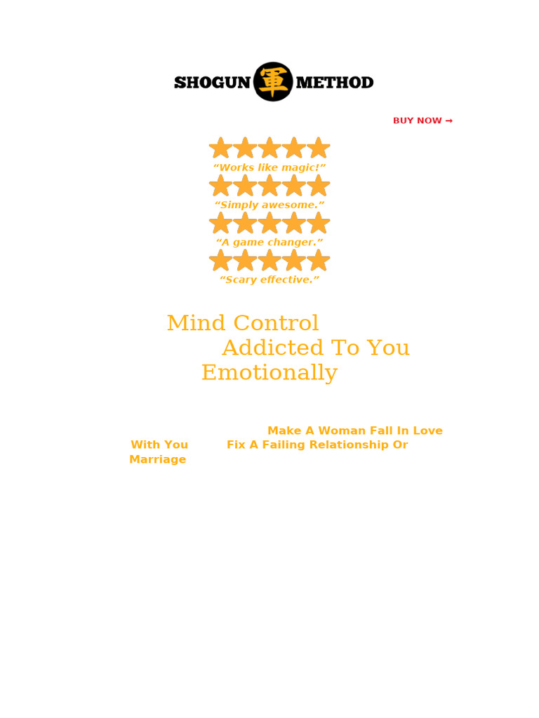 Shogun | PDF | Mind | Emotions