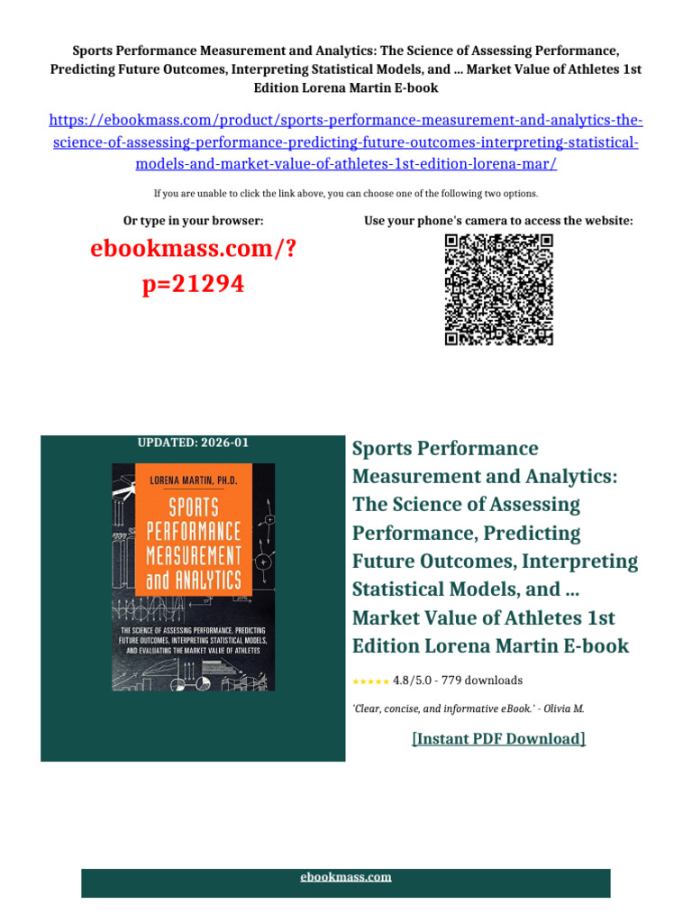 Sports Performance Measurement and Analytics: The Science of Assessing ...