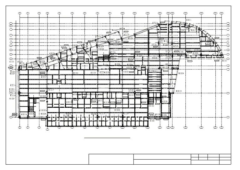 03 - 2nd Floor Beam Marking Plan | PDF