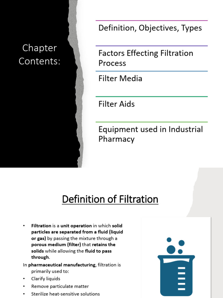 Filtration and Clarification | PDF | Filtration | Physical Sciences