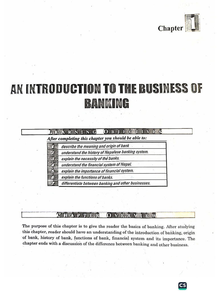 Bank Introduction | PDF