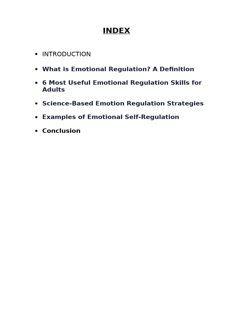 Prateek Term Paper Final DRFT PDF | PDF | Emotional Self Regulation ...