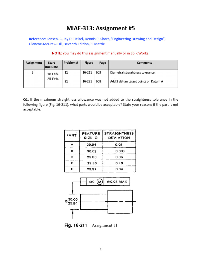 Assignment #5 | PDF