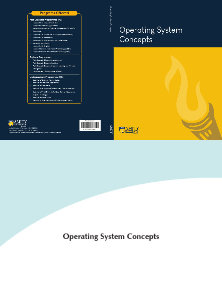 Operating System Concept F FINAL | PDF | Operating System | Process ...