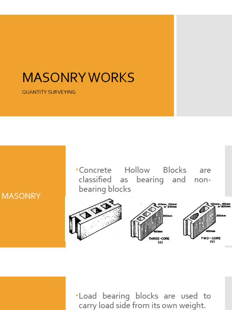 3.-Masonry-1 | PDF