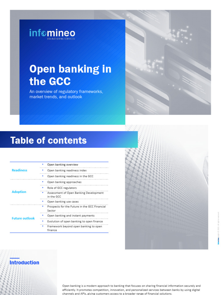 Open Banking in the GCC 1709643627 | PDF | Financial Technology ...
