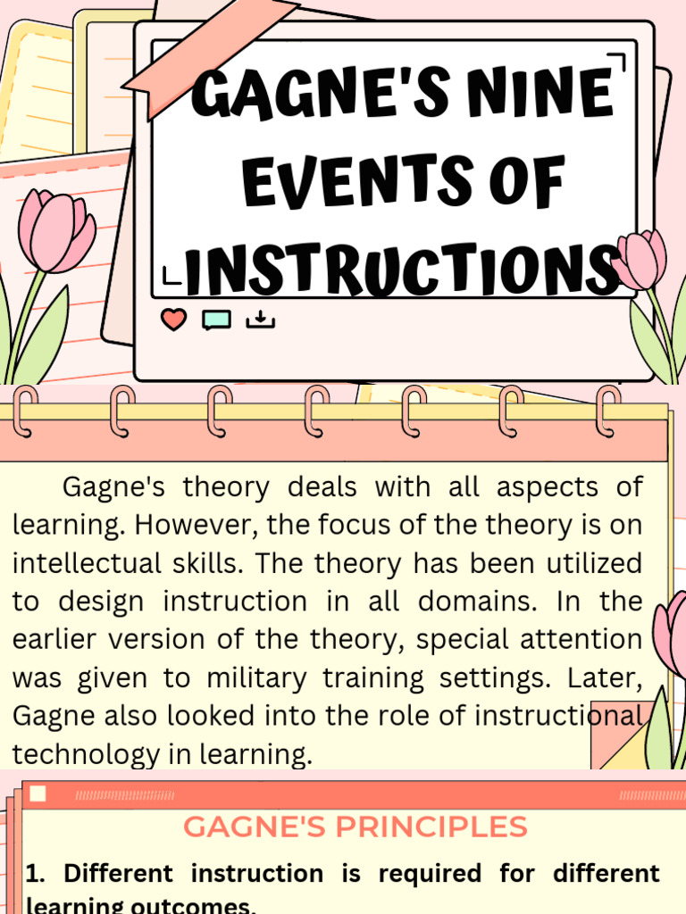 GAGNE'S NINE EVENTS OF INSTRUCTIONS_20250304_235126_0000 | PDF ...