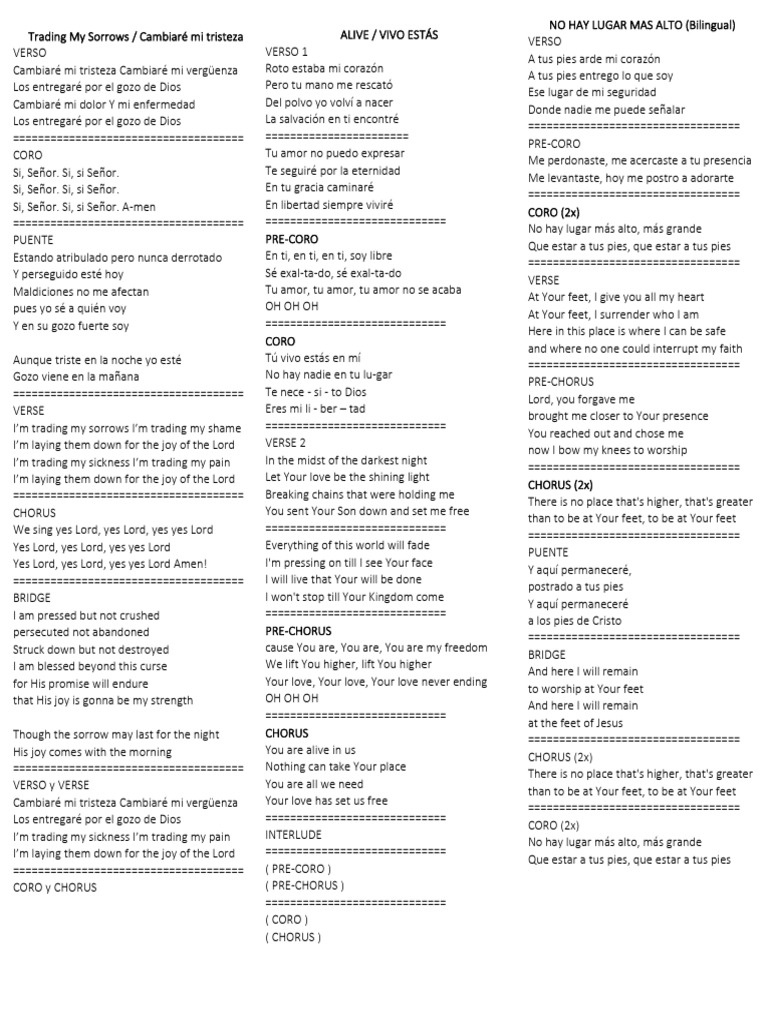 Songs-for-2020-07-22 | PDF