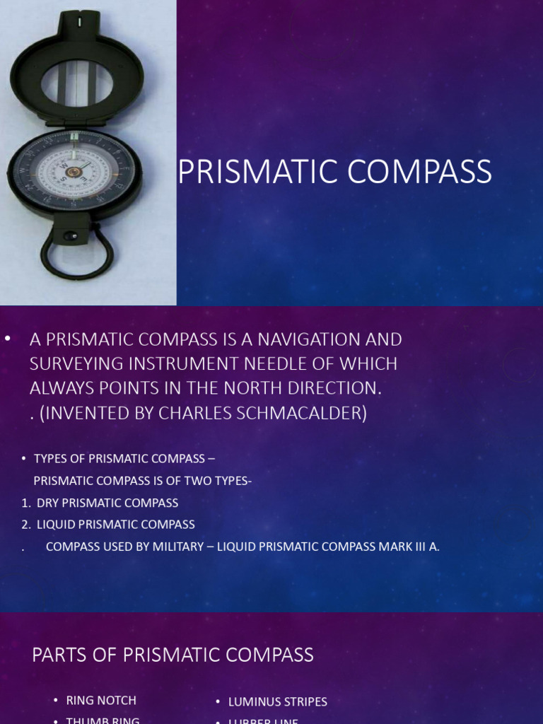 Prismatic Compass | PDF