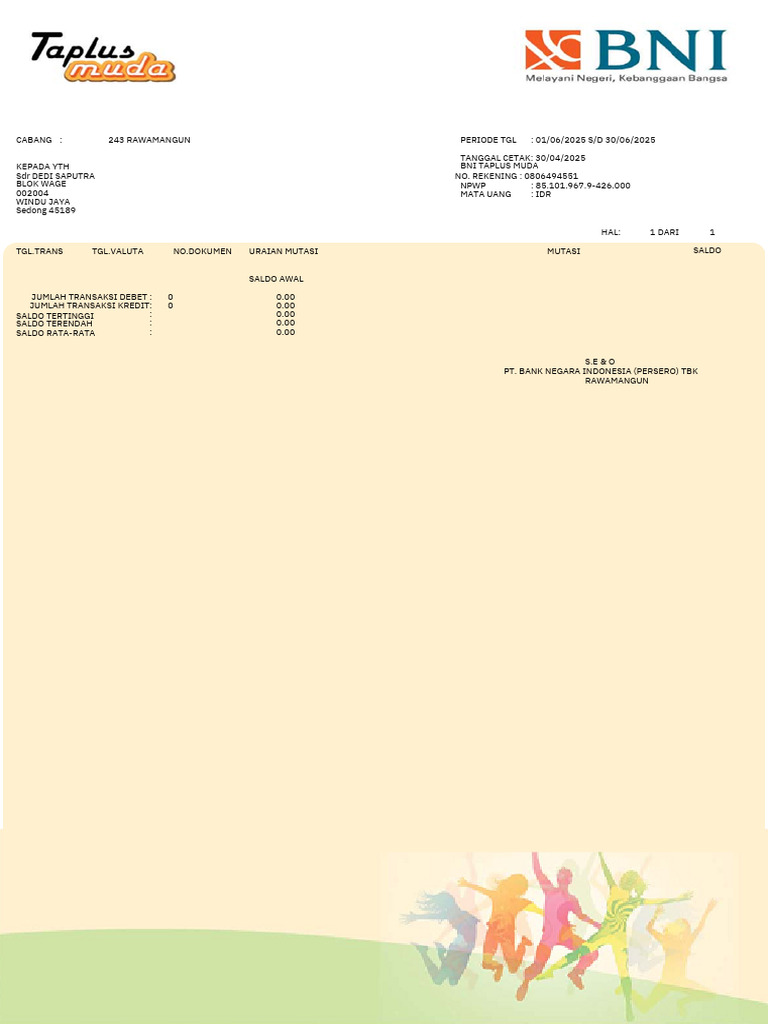 E-Statement BNI Taplus Muda April 2025 - Unlocked - PDF - 20250731 ...