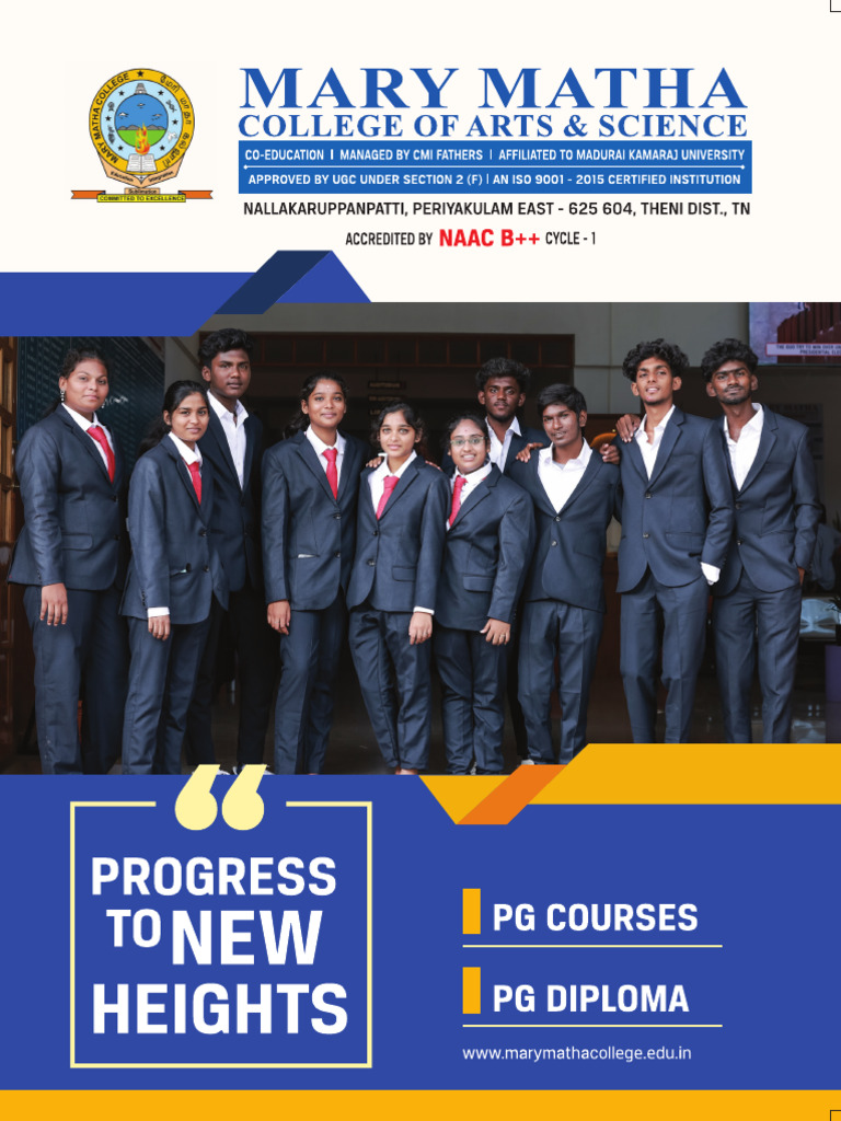 MMC PG Courses Brochure Design 2025 | PDF