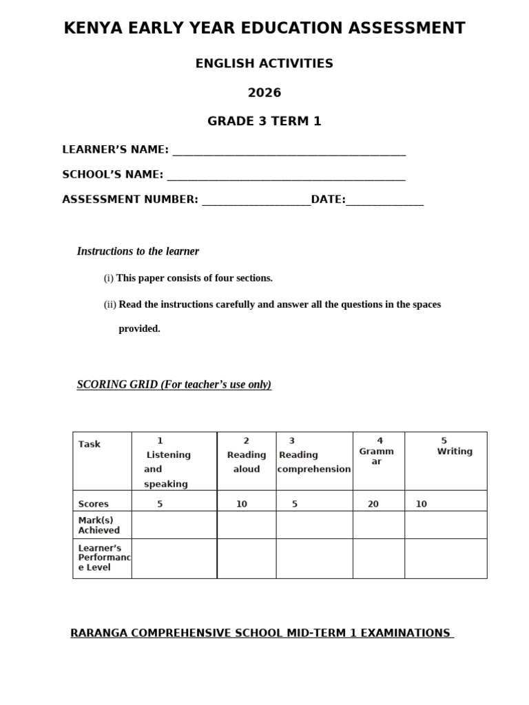 Eng 3 | PDF | Reading Comprehension
