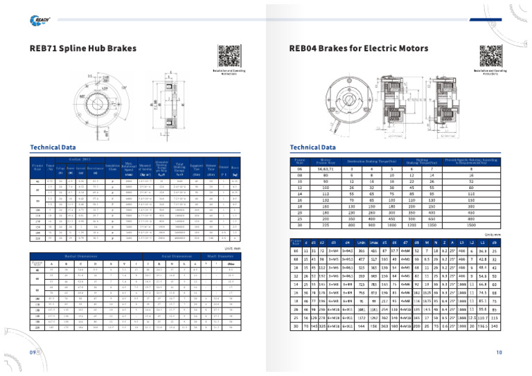 REB04 Brakes | PDF | Torque | Brake