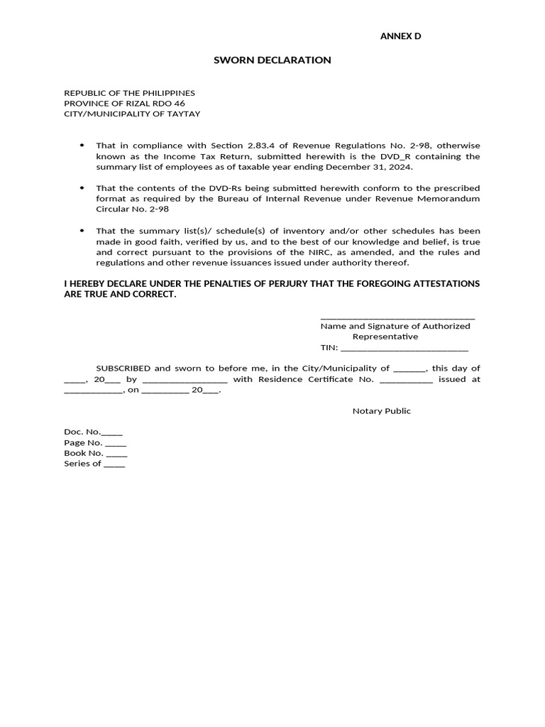 Annex D | PDF