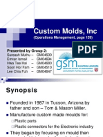 Custom Molds processes