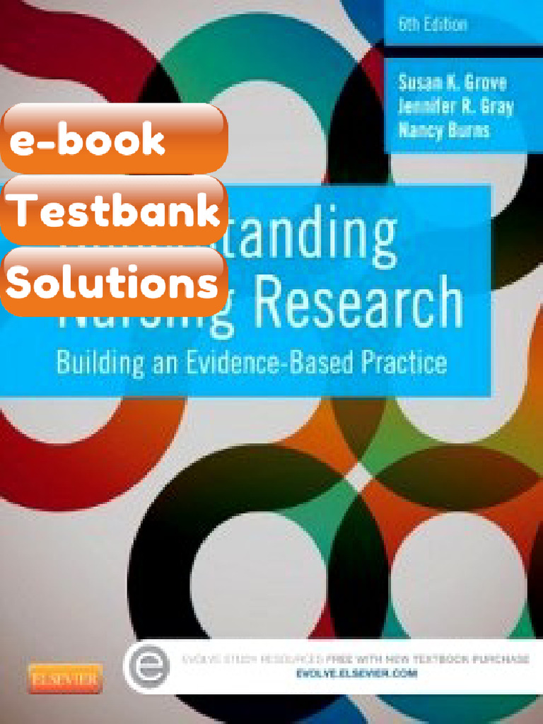 Testbank Understanding Nursing Research Building an EvidenceBased ...