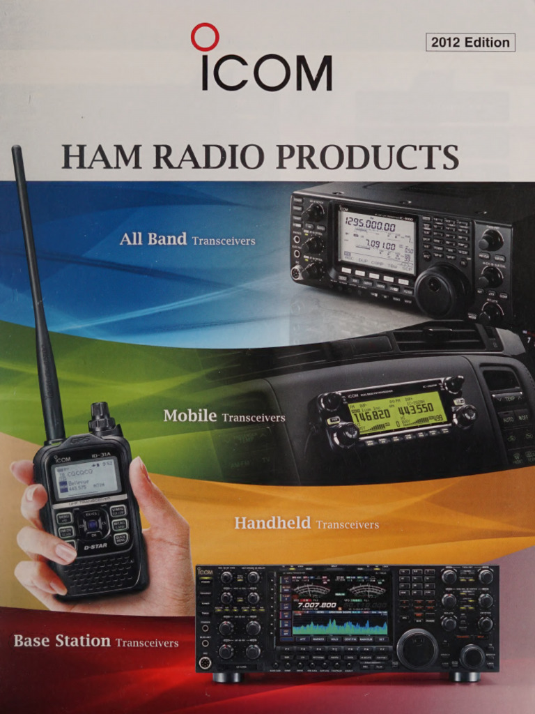 Icom Ham Radios | PDF | Filter (Signal Processing) | Digital Signal ...
