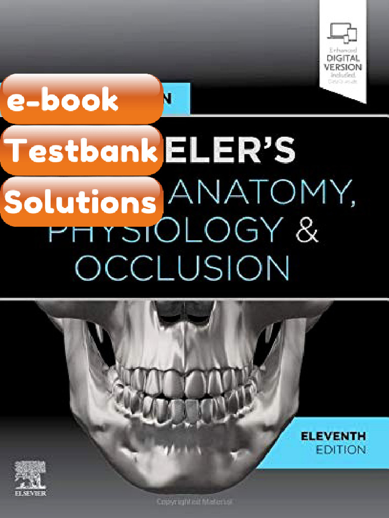 Testbank Wheelers Dental Anatomy Physiology and Occlusion 11th Edition ...