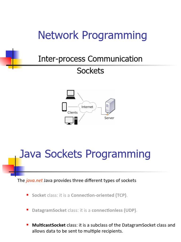 ITMC414 Lecture 7 NP MC Sockects Lecture 7 | PDF | Network Socket ...