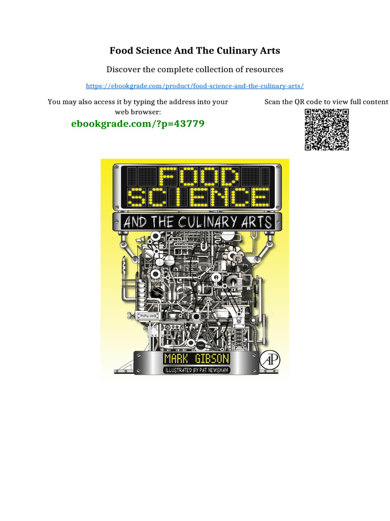 Food Science and the Culinary Arts download full chapters | PDF ...