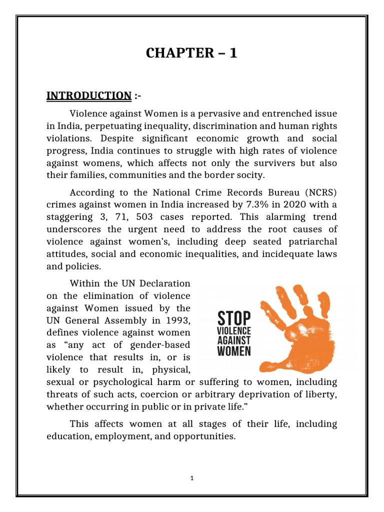 Violence Against Women in India Gyana | PDF | Violence | Domestic Violence