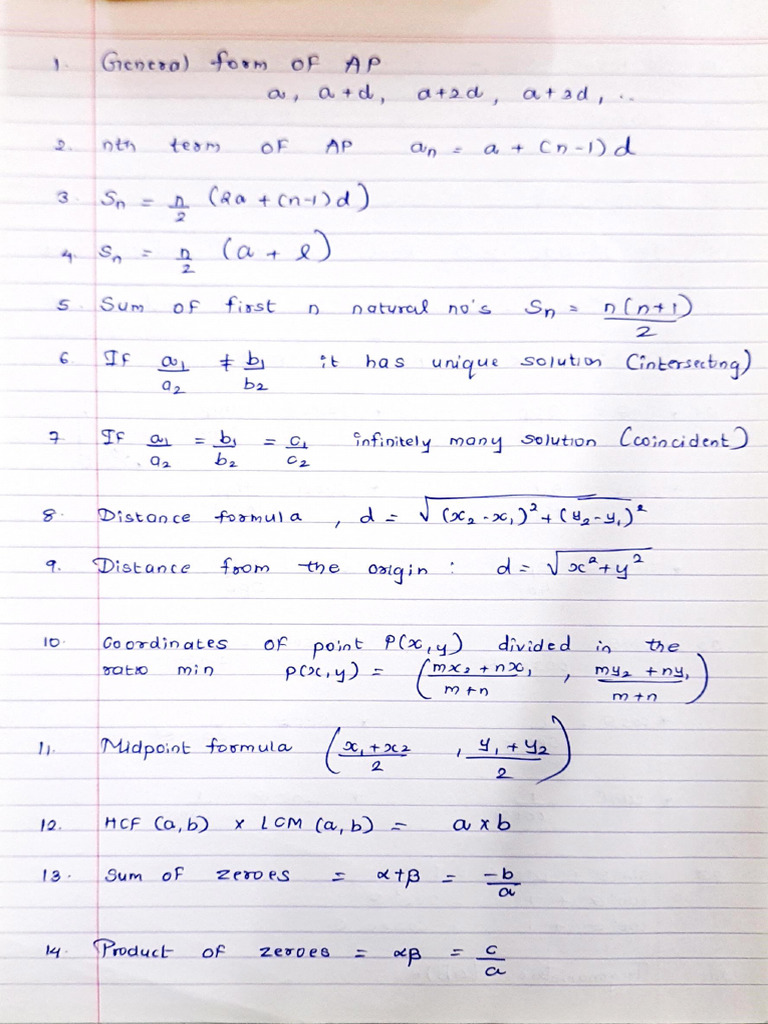 Formulas | PDF