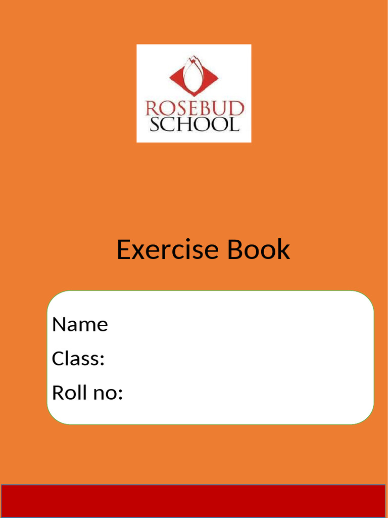 Exercise Book | PDF
