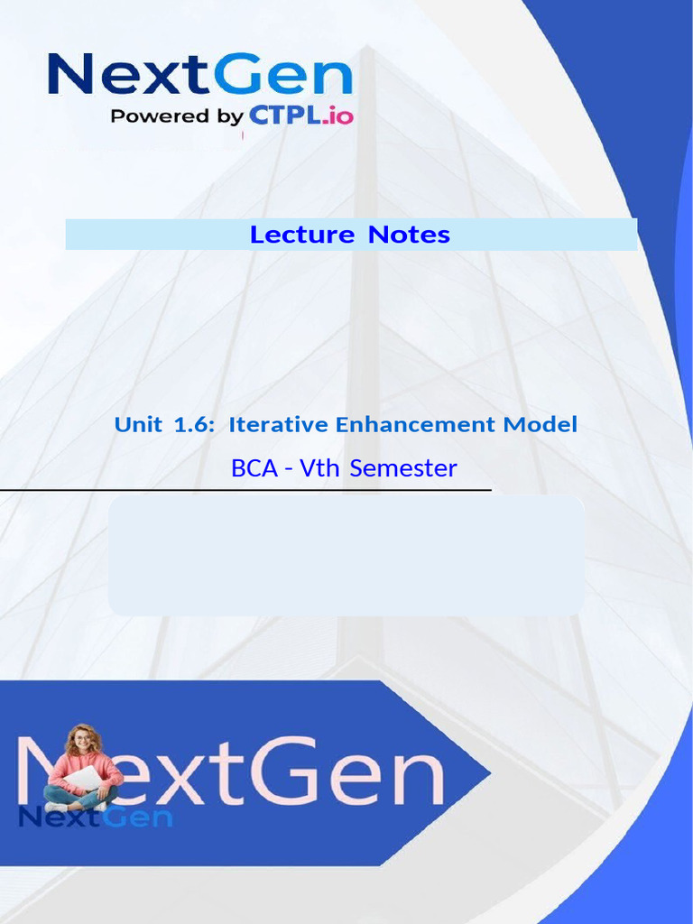 Unit 1.6 Iterative Model | PDF | Software Development Process ...