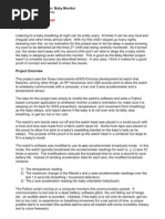 Baby Monitor Project Documentation