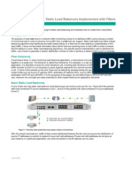 Application Note - Static Load Balancing Implemented with Filters