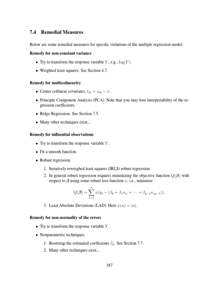 GU5205 p186-p195 Annotated | PDF | Least Squares | Regression Analysis