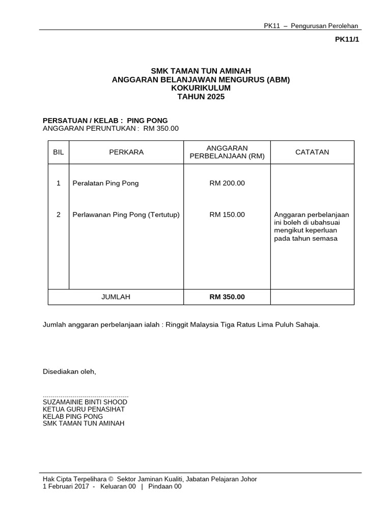 ABM - Ping Pong (2025) | PDF
