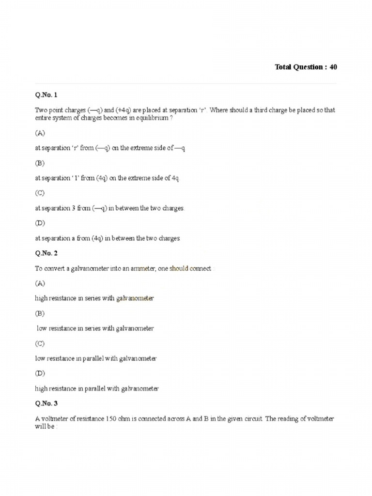 Physics Sample Paper 2 | PDF