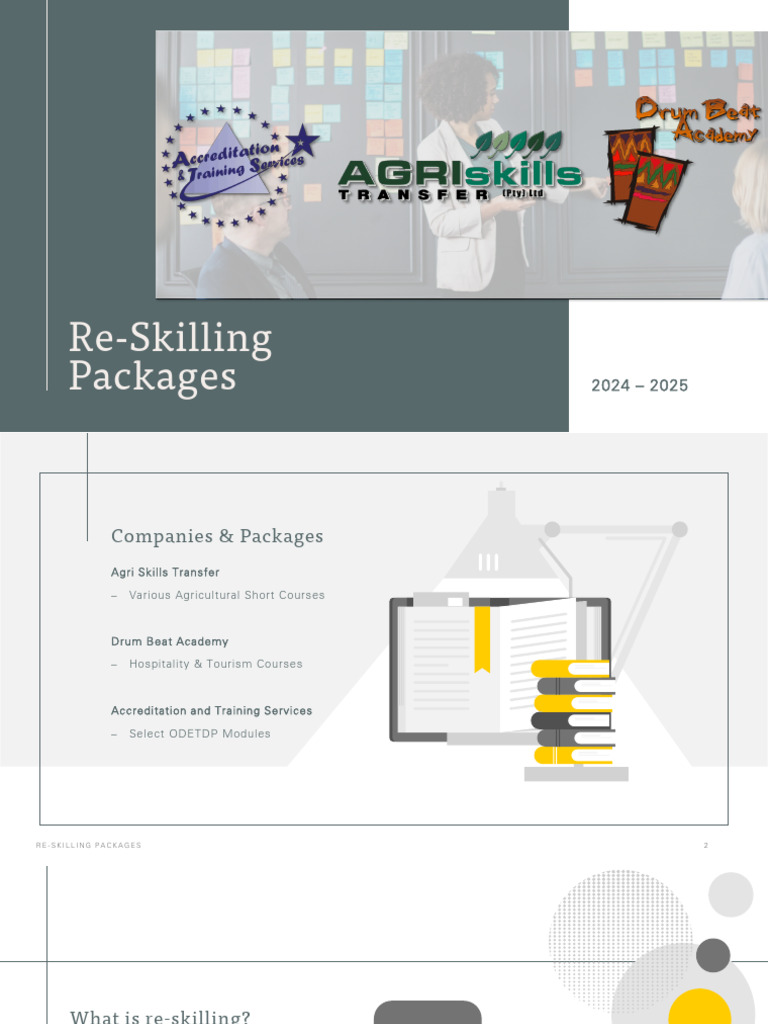 Re Skilling Packages Slides 2025 | PDF | Educational Assessment | Learning