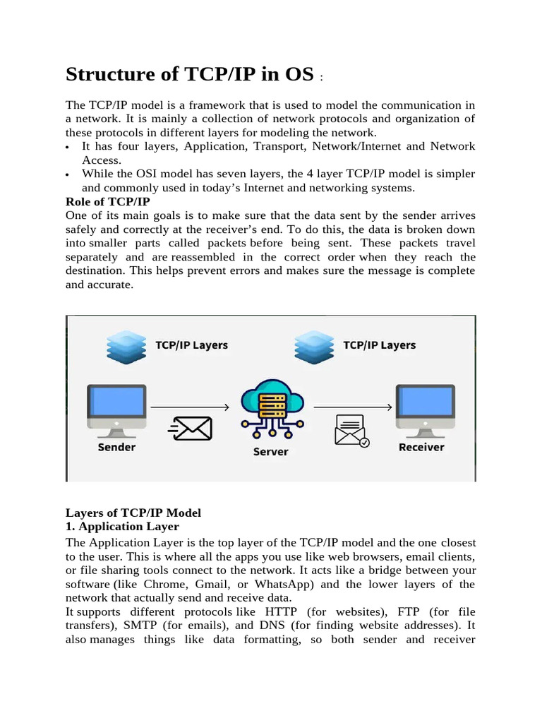 TCP IP UNIT 2 | PDF | Internet Protocols | Transmission Control Protocol